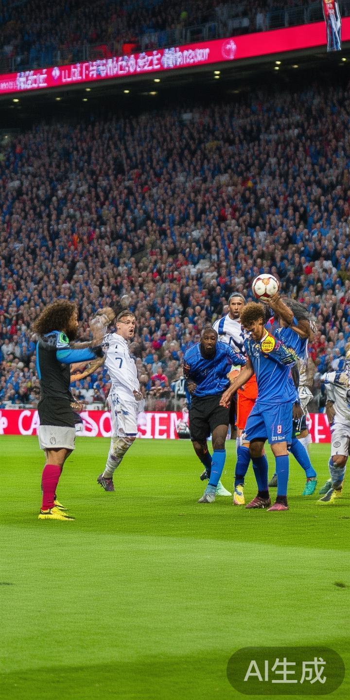 每一次国家德比都充满了紧张刺激的气氛。比赛中，两队
